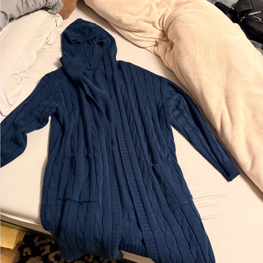 BloomChic Navy Knit Sweater